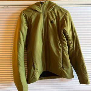 Black Diamond Women's First Light Stretch Hoody, Medium, Crag Green